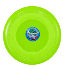 Дитяча іграшка "Літаюча тарілка" Bamsic 034/1BMS(Green) діаметр 21 см