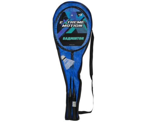 Ігровий набір Бадмінтон Extreme Motion BD2611(Blue) 60 см у сумці з воланом