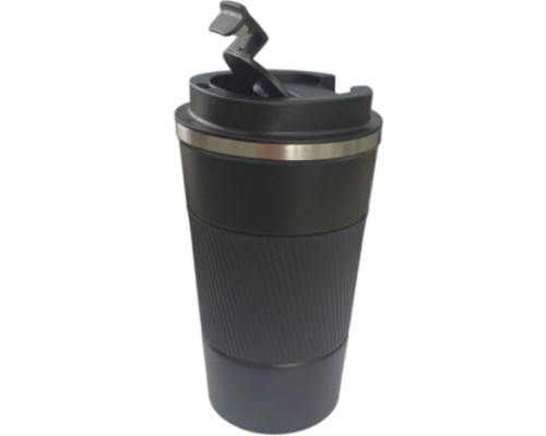 16645OB Кухоль-термос "Lessner" Onyx Black з корозійностійкої сталі 0,5л