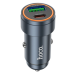 Автомобільний Зарядний Пристрій Hoco Z57A 1USB/1USB-C PD30W/QC3.0 (Сiрий)