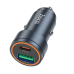 Автомобільний Зарядний Пристрій Hoco Z57A 1USB/1USB-C PD30W/QC3.0 (Сiрий)