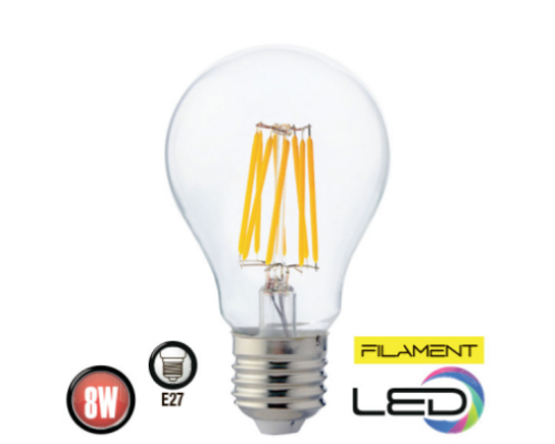 Лампа LED FILMNT BULB 8W 4200K E27