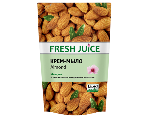 Fresh Juice р/крем-мило дой-пак 460мл almond