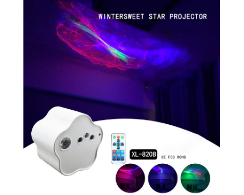 Проектор Wintersweet XL-820 (Галактичне освітлення RGB кольору) пульт