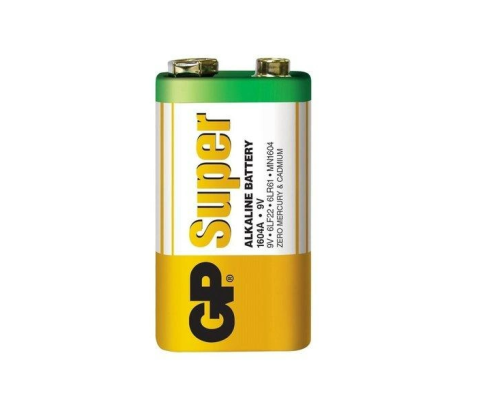 Крона GP SUPER 9V 1604A21