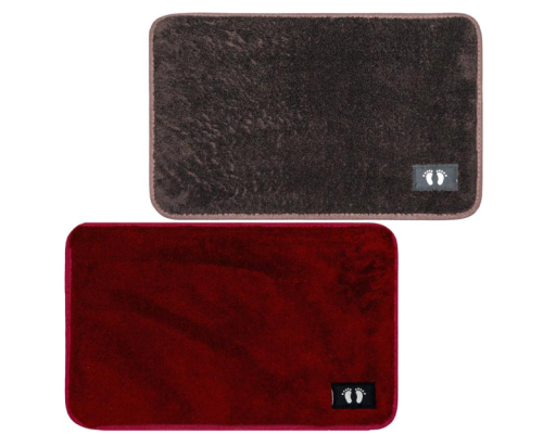 Килимок прямокутний 38*58см однотонний "Ніжки" 2901-10