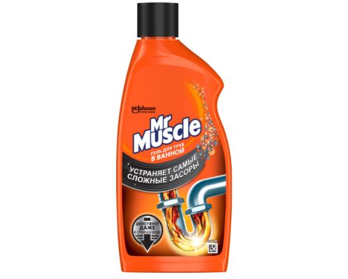 Гель для прочищення труб Mr Muscle проти важких засмічень 500 мл