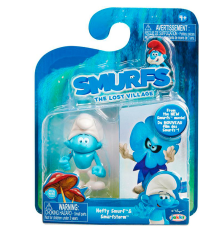 Іграшка фігурка Smurfs Hefty Smurf & Smurfstorm у блістері 2 шт