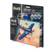 Збірна модель-копія Revell набір Винищувач F4U «Корсар» рівень 4 масштаб 1:72