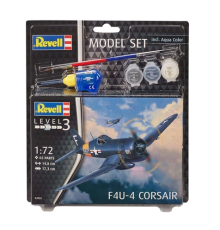 Збірна модель-копія Revell набір Винищувач F4U «Корсар» рівень 4 масштаб 1:72