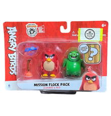 Ігрова фігурка Jazwares Angry Birds ANB Mission Flock Бомб и Чак