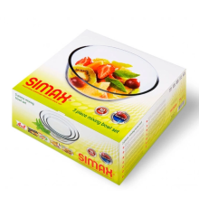 328 Simax набор мисок 3 шт. (0,5/1,3/2,5 л.)