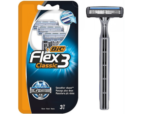 BIC Станок Flex 3 Classic 3шт бл