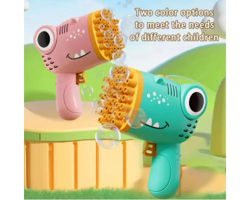 Дитячий автоматичний ПІСТОЛЕТ кулемет для мильних бульбашок Bubble blaster AND 636-73 (96)