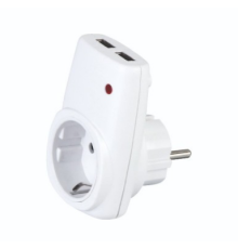 Розетка USB 16A 250V 113-001-0001 HOROZ AXIS