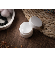 Баночка пластикова для крему. 27x33мм 5мл