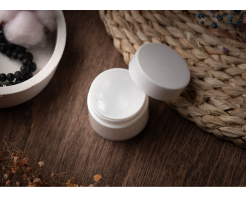 Баночка пластикова для крему. 27x33мм 5мл