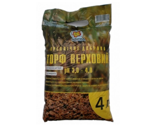 Торф верховий 4л Квітка
