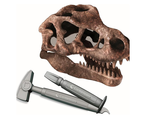 Розкопки Гігантський череп тиранозавра Clementoni