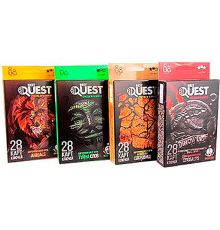 Карткова квест-гра "BEST QUEST" (укр.) (32) ((16)) 4 види