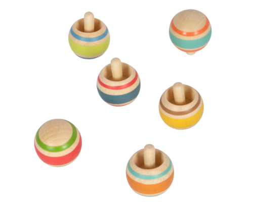 Набір дерев'яних дзиг 3+