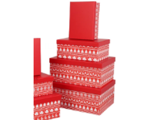 Новорічна подарункова коробка 73-5542 №8