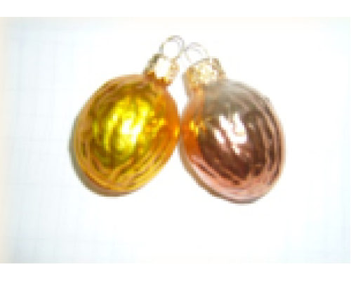 Скляна іграшка 1095 Горішок