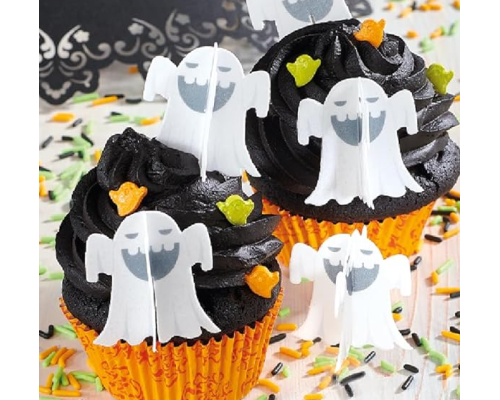 Прикраса для торта, мафінів Хелловін з 3D-ефектом