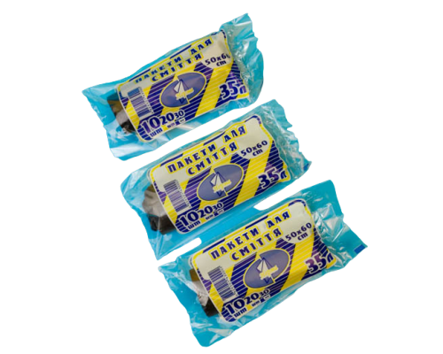 Пакети для смiття 35*10 Традиция (100)