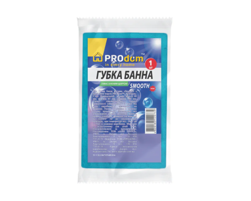 Губка банна Продом ШК Smooth 1шт