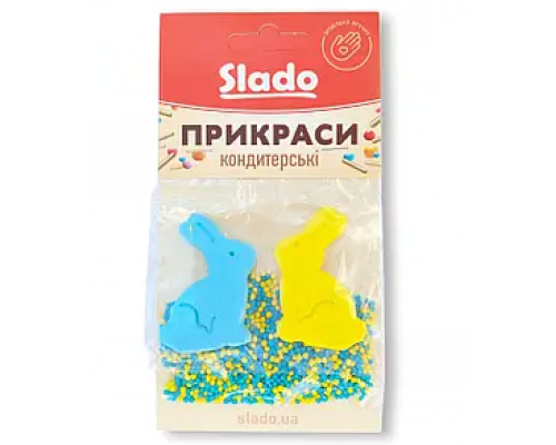Декор пасхальний з посипко