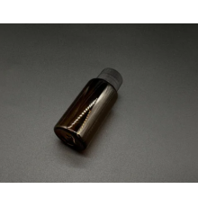 Скляні пляшечки в бурштиновому склі. 27х64мм 20мл