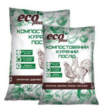 Компост з курячого посліду Eco PLUS 6Л