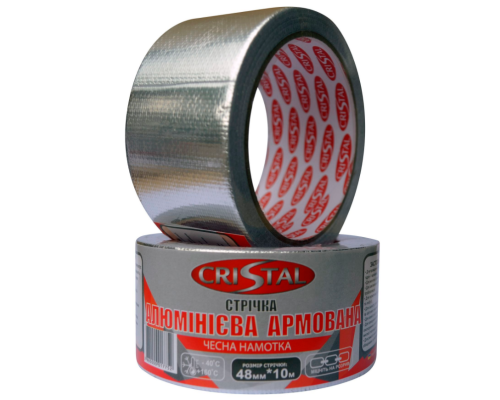 Стрічка алюмінієва армована CRISTAL 48мм х 10м