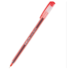 Ручка масляна DB 2059, червона