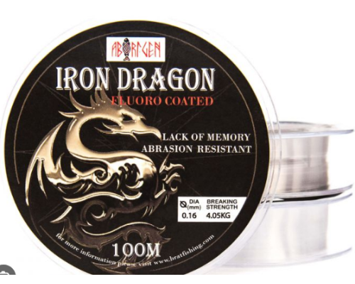Волосінь IRON Dragon Fluoro Coated 100m 0,18