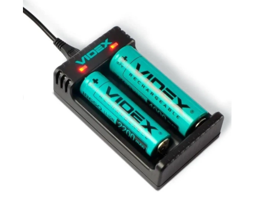 Зарядний пристрій для акумуляторів Li-ion Videx VCH-L201 27244