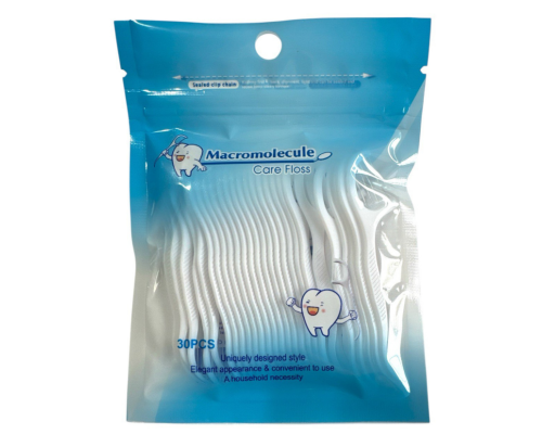 Зубочистки пл. з ниткою 30шт в пачці