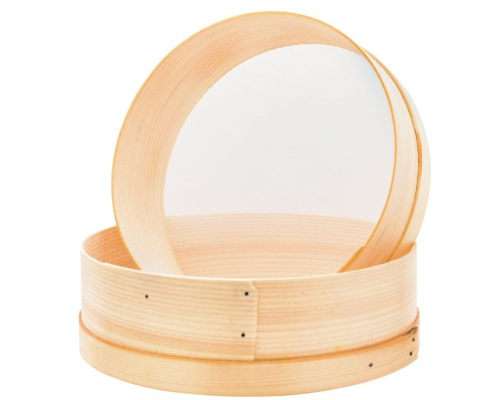 Сито для борошна дерев'яне з капроновою сіткою 15/16см