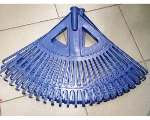 Граблі віялові пластикові 53см