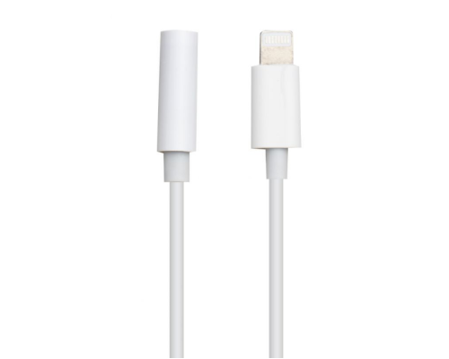 Кабель Aux Cable GL032 7G Lightning to 3.5 Jack/Bluetooth version/No Logo (Сірий)