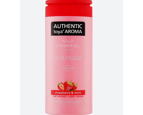 AUTHENTIC Strawberry Гель для душу Полуниця 400мл (арт.6843)