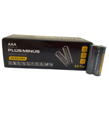 Батарейка LR03 AAA Plus minus ALKALINE 1шт