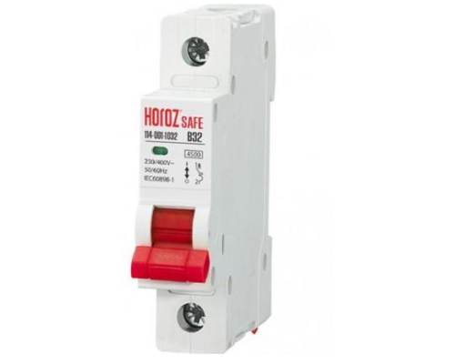 Мод. автомат. вимикач вимикач 1Р 32А В 4,5кА 230V/12/120