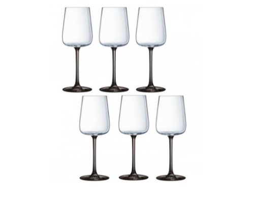 P8922 Посуд скляний «Luminarc» Contrasto - набір келихів для вина 250мл (по 6шт)