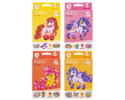 Розвиваючі пазли для малюків "Puzzle For Kids 3+ (для малюків)"