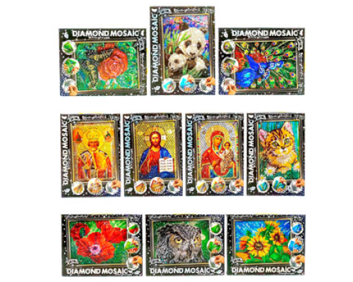 Комплект креативної творчості "Діамантовий живопис DIAMOND MOSAIС" 720810