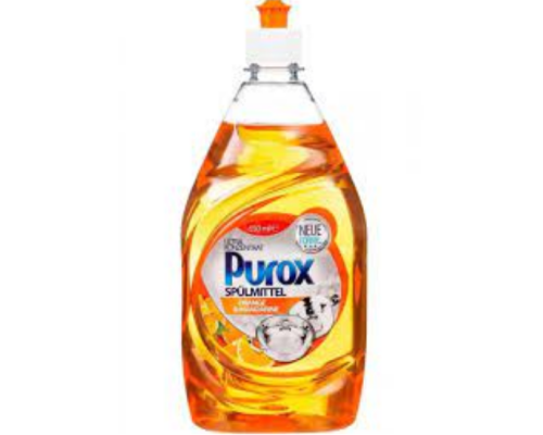 PUROX Засіб д/миття посуду 650 мл Оrange&mandarine