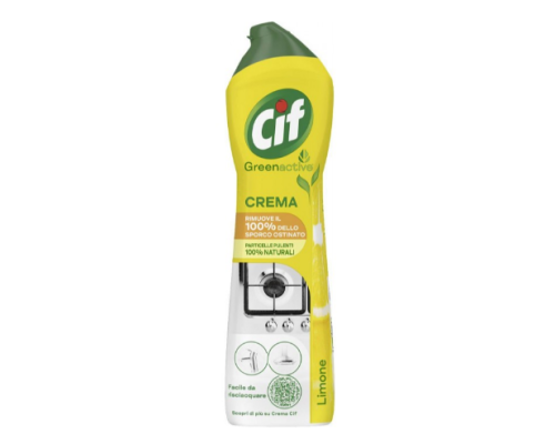 Крем для очищення Cif Clean Boost Актив Лимон, 500 мл