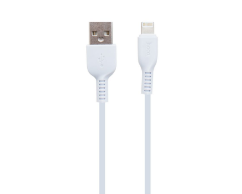 Кабель USB Hoco X20 Lightning 2m (Білий)